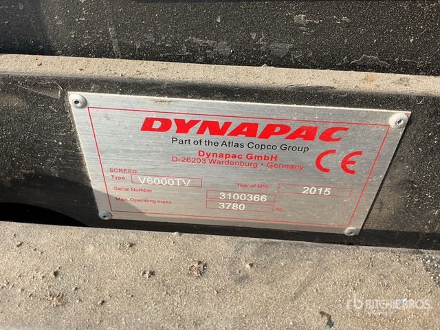 Dynapac SD2500CS Asphalt Paver - Косилка-измельчитель/ Мульчер: фото 4 Dynapac SD2500CS Asphalt Paver - Косилка-измельчитель/ Мульчер: фото 4