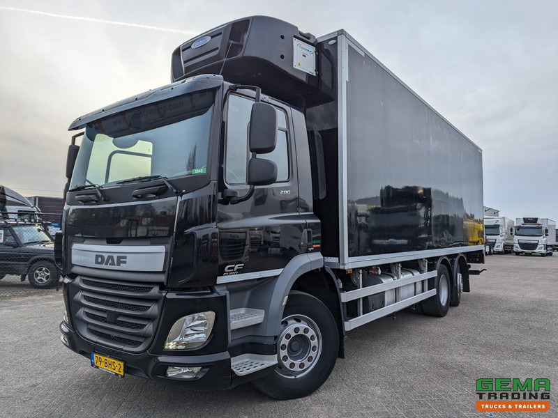 DAF CF 280 FAN 6x2/4 DagCab Euro6 - Koel-VriesBak 7.9m + Carrier Supra 1150MT + Laadklep 2000kg - 10/2025APK - Рефрижератор: фото 1 DAF CF 280 FAN 6x2/4 DagCab Euro6 - Koel-VriesBak 7.9m + Carrier Supra 1150MT + Laadklep 2000kg - 10/2025APK - Рефрижератор: фото 1