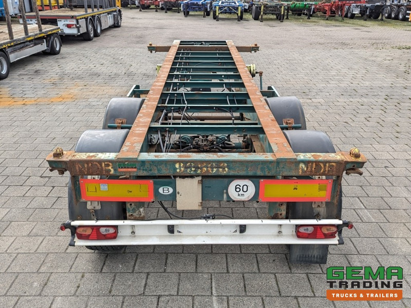 Flandria OP CC 2A 2-Assen ROR DrumBrakes - Steel Suspension - 3350KG - 20FT (O1873) - Полуприцеп-контейнеровоз/ Сменный кузов: фото 5 Flandria OP CC 2A 2-Assen ROR DrumBrakes - Steel Suspension - 3350KG - 20FT (O1873) - Полуприцеп-контейнеровоз/ Сменный кузов: фото 5