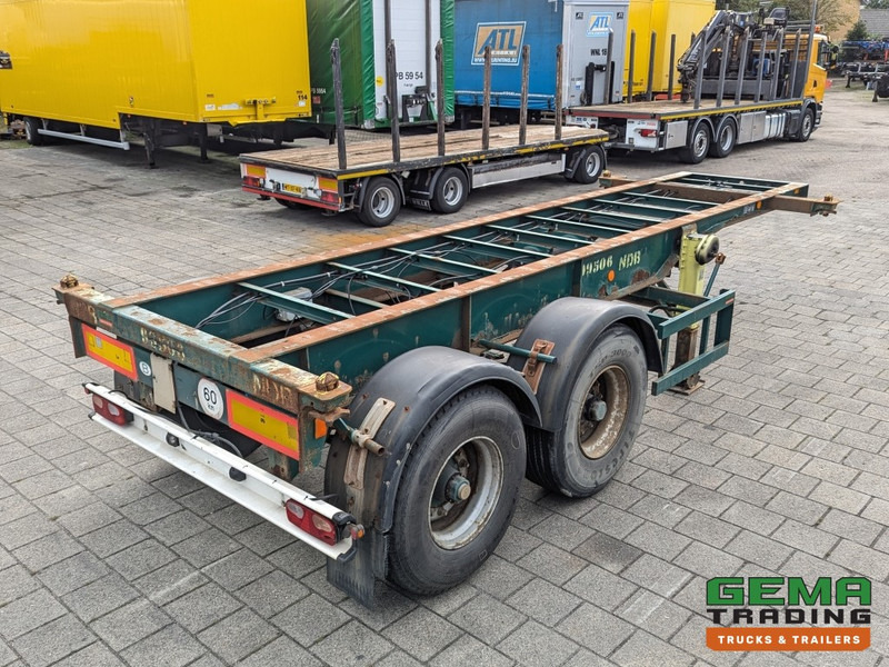 Flandria OP CC 2A 2-Assen ROR DrumBrakes - Steel Suspension - 3350KG - 20FT (O1873) - Полуприцеп-контейнеровоз/ Сменный кузов: фото 1 Flandria OP CC 2A 2-Assen ROR DrumBrakes - Steel Suspension - 3350KG - 20FT (O1873) - Полуприцеп-контейнеровоз/ Сменный кузов: фото 1