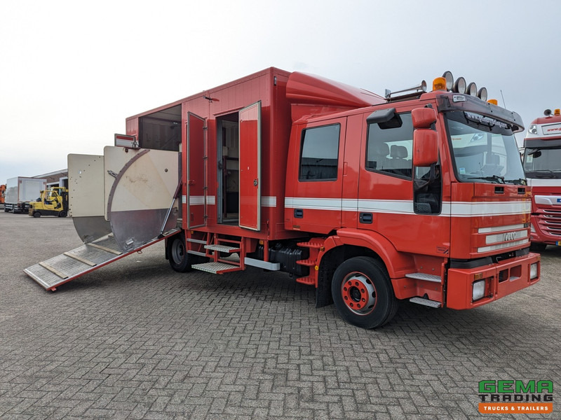 Iveco Tector ML120E24D 4x2 Euro3 DubbelCabine - Paardenwagen 3-Paards - Kleedruimte - Hydraulische klep- TOP! - Коневоз: фото 1 Iveco Tector ML120E24D 4x2 Euro3 DubbelCabine - Paardenwagen 3-Paards - Kleedruimte - Hydraulische klep- TOP! - Коневоз: фото 1