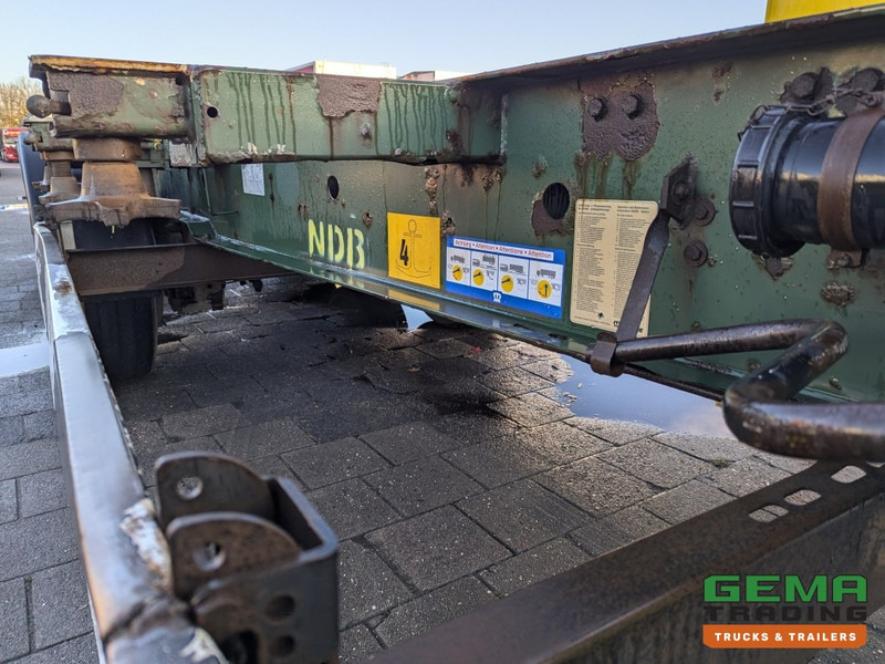 Полуприцеп-контейнеровоз/ Сменный кузов Krone SD 27 3-Assen BPW Backslider - DrumBrakes - 20 2x20FT/30/40FT - 10+ Units in Stock (O1931): фото 14