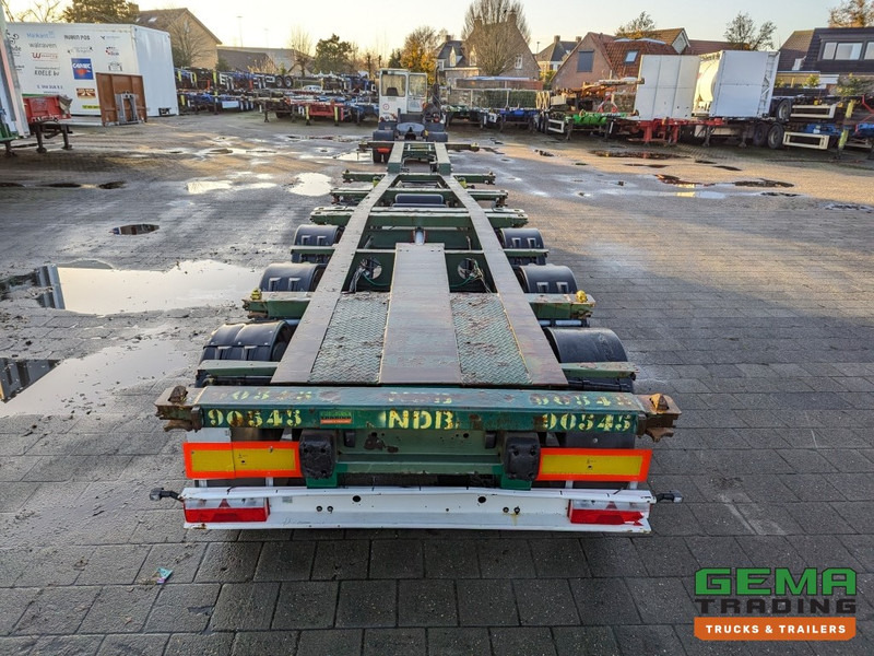 Полуприцеп-контейнеровоз/ Сменный кузов Krone SD 27 3-Assen BPW Backslider - DrumBrakes - 20 2x20FT/30/40FT - 10+ Units in Stock (O1931): фото 6