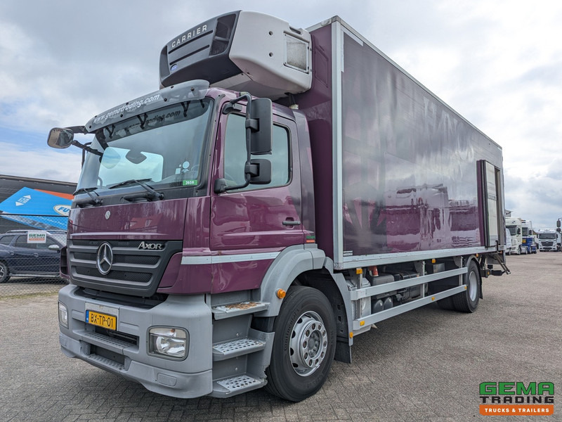 Mercedes-Benz AXOR 1824 L 4x2 Dagcabine Euro5 - Koel-Vriesbak 8m + Carrier Supra 950MT + Laadklep 2000KG - Compartimenten - Zijdeuren - Рефрижератор: фото 1 Mercedes-Benz AXOR 1824 L 4x2 Dagcabine Euro5 - Koel-Vriesbak 8m + Carrier Supra 950MT + Laadklep 2000KG - Compartimenten - Zijdeuren - Рефрижератор: фото 1