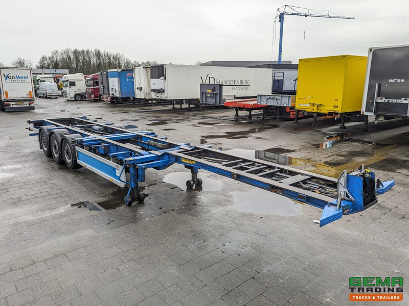 Pacton TXC339 3-Assen SAF - Schijfremmen - Lift-As - Vast - Reservewiel - 2x 20 30 40 45FT - Полуприцеп-контейнеровоз/ Сменный кузов: фото 4 Pacton TXC339 3-Assen SAF - Schijfremmen - Lift-As - Vast - Reservewiel - 2x 20 30 40 45FT - Полуприцеп-контейнеровоз/ Сменный кузов: фото 4