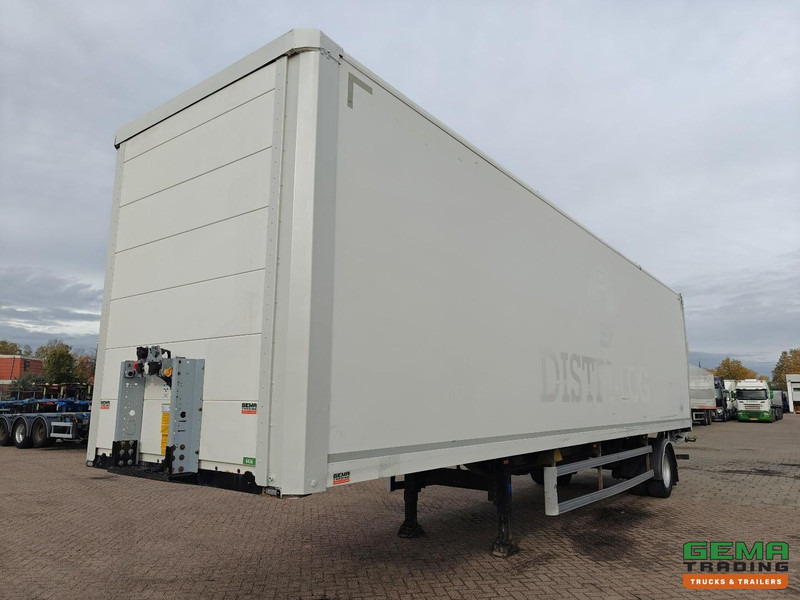 System Tailer GSTFS 10 1-As SAF - CITY - StuurAs - Gesloten opbouw 11.10m + Laadklep 2500KG - Accubak - Полуприцеп-фургон: фото 1 System Tailer GSTFS 10 1-As SAF - CITY - StuurAs - Gesloten opbouw 11.10m + Laadklep 2500KG - Accubak - Полуприцеп-фургон: фото 1