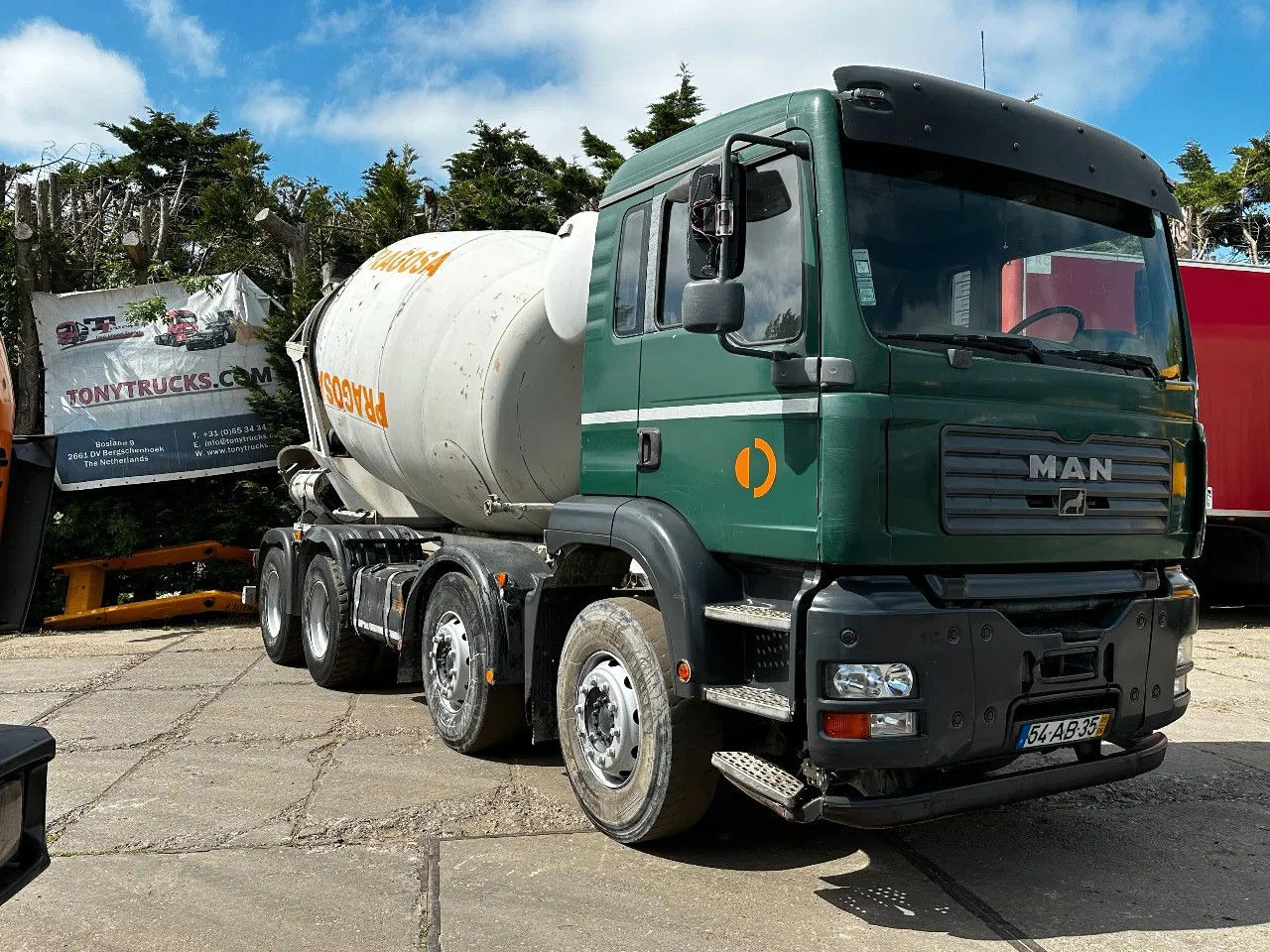 MAN TGA 35.360 8X4 CIFA Beton Mixer Spring/Spring ZF - Автобетоносмеситель: фото 1 MAN TGA 35.360 8X4 CIFA Beton Mixer Spring/Spring ZF - Автобетоносмеситель: фото 1