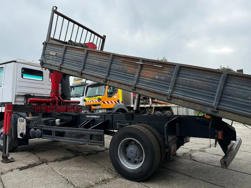 Mercedes-Benz Actros 1831 V6 4X2 Tipper + crane EPS Manual Gearbox 3 peddal - Самосвал, Автоманипулятор: фото 3 Mercedes-Benz Actros 1831 V6 4X2 Tipper + crane EPS Manual Gearbox 3 peddal - Самосвал, Автоманипулятор: фото 3