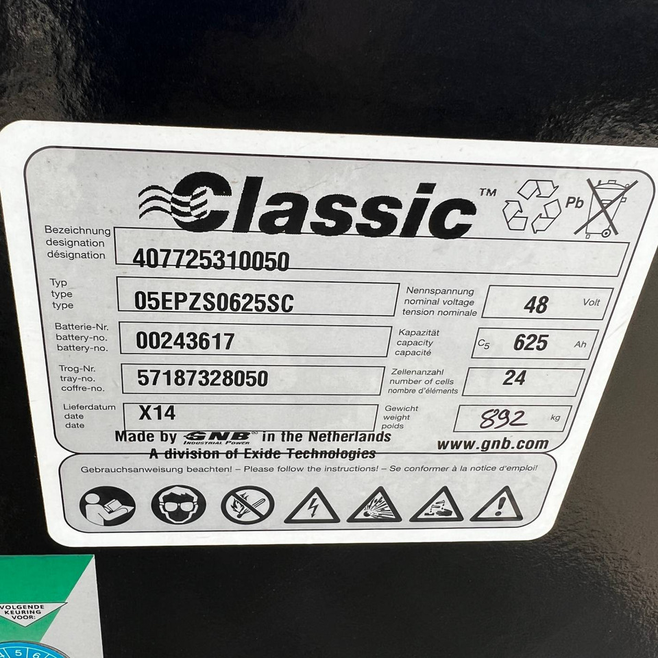 Электропогрузчик Atlet ET15 (A1N1L15Q): фото 11 Электропогрузчик Atlet ET15 (A1N1L15Q): фото 11