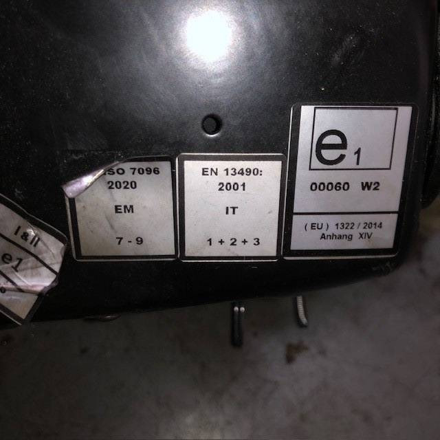 Grammer MSG 75G/522 - Сиденье для Погрузочно-разгрузочной техники: фото 4 Grammer MSG 75G/522 - Сиденье для Погрузочно-разгрузочной техники: фото 4