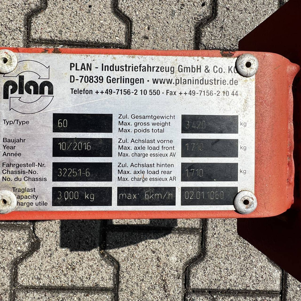 Plan Type 60-3.000 - Ролл-трейлер: фото 2 Plan Type 60-3.000 - Ролл-трейлер: фото 2