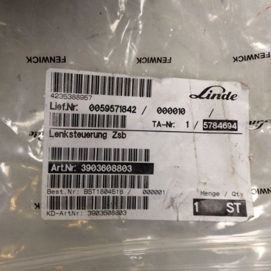 Steering controller for Linde /324-02/ - Блок управления для Погрузочно-разгрузочной техники: фото 1 Steering controller for Linde /324-02/ - Блок управления для Погрузочно-разгрузочной техники: фото 1