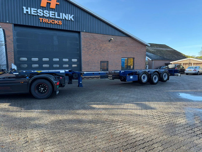 Broshuis 3UCC-39/45 2x20/30/40/45 FT Multi Liftas SAF Schijfremmen APK 08/2026 - Полуприцеп-контейнеровоз/ Сменный кузов: фото 2 Broshuis 3UCC-39/45 2x20/30/40/45 FT Multi Liftas SAF Schijfremmen APK 08/2026 - Полуприцеп-контейнеровоз/ Сменный кузов: фото 2