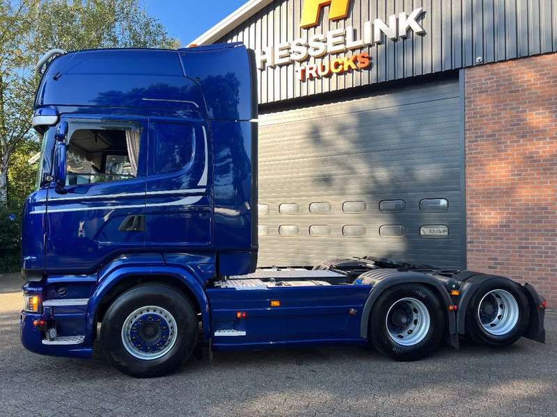Тягач Scania R490 6X2 Topline Standairco 2X tank NL Truck: фото 9