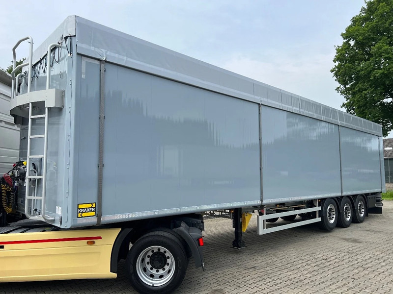 Kraker 92m3 K-Force New 10MM Cargo floor Liftas Aluminium velgen - Полуприцеп с подвижным полом: фото 1 Kraker 92m3 K-Force New 10MM Cargo floor Liftas Aluminium velgen - Полуприцеп с подвижным полом: фото 1