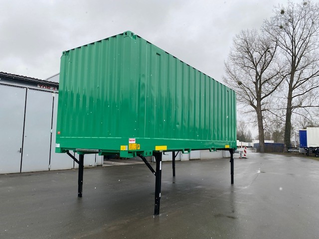 Krone BDF-System 7.45, LACK NEU in RAL 6024, FABRIKNEUE Portaltüren - Сменный кузов - фургон: фото 1 Krone BDF-System 7.45, LACK NEU in RAL 6024, FABRIKNEUE Portaltüren - Сменный кузов - фургон: фото 1