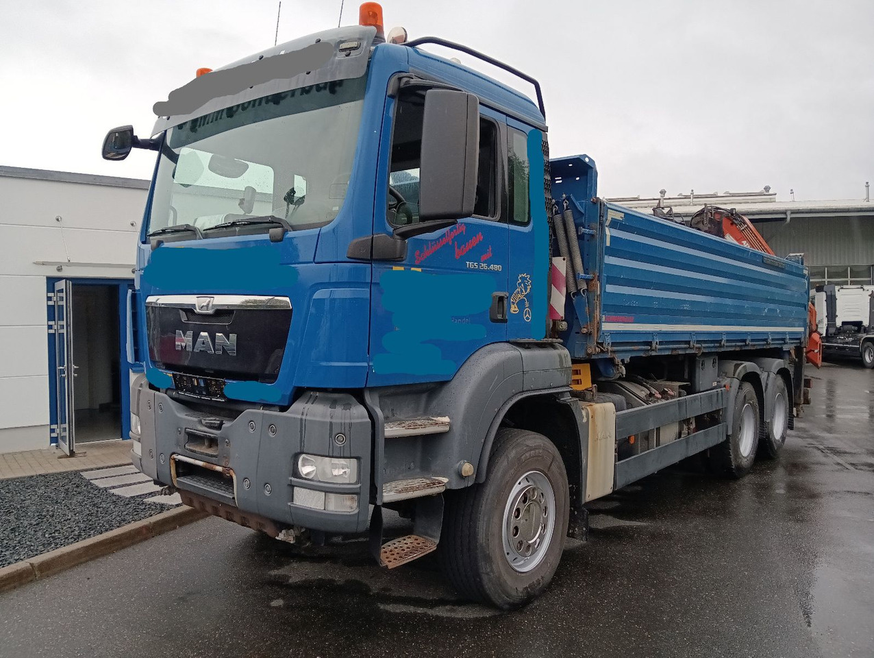 MAN TGS 26:480 6x4 EURO5 ATLAS 240.2E-A4 3-S-Kipper - Самосвал, Автоманипулятор: фото 1 MAN TGS 26:480 6x4 EURO5 ATLAS 240.2E-A4 3-S-Kipper - Самосвал, Автоманипулятор: фото 1