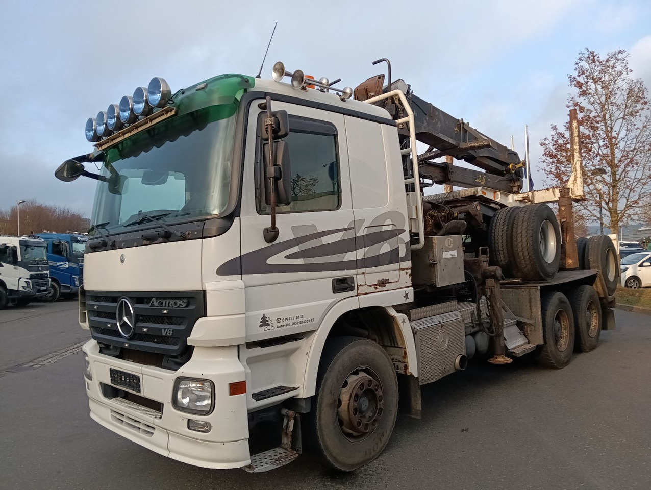 Mercedes-Benz V8 3355 6x4 Blatt/Blatt ATM/ATG GLOGGER EPSILON Mercedes-Benz V8 3355 6x4 Blatt/Blatt ATM/ATG GLOGGER EPSILON - Лесовоз, Автоманипулятор: фото 2 Mercedes-Benz V8 3355 6x4 Blatt/Blatt ATM/ATG GLOGGER EPSILON Mercedes-Benz V8 3355 6x4 Blatt/Blatt ATM/ATG GLOGGER EPSILON - Лесовоз, Автоманипулятор: фото 2