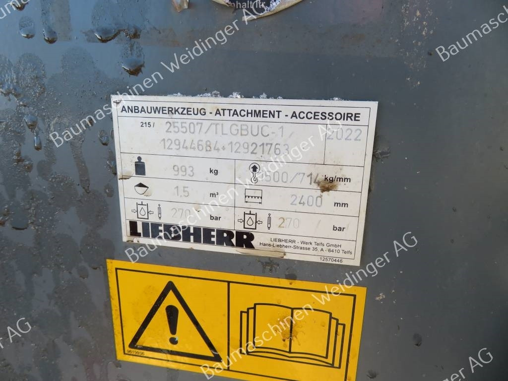 Liebherr Greifschaufel - Колёсный погрузчик: фото 5 Liebherr Greifschaufel - Колёсный погрузчик: фото 5