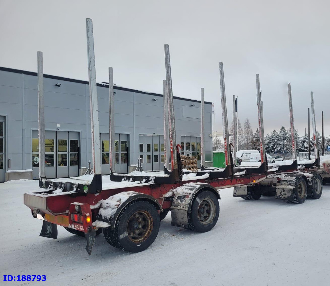 MALKKI RJ4-10200 - 4 Axles - Прицеп лесовоз: фото 2 MALKKI RJ4-10200 - 4 Axles - Прицеп лесовоз: фото 2