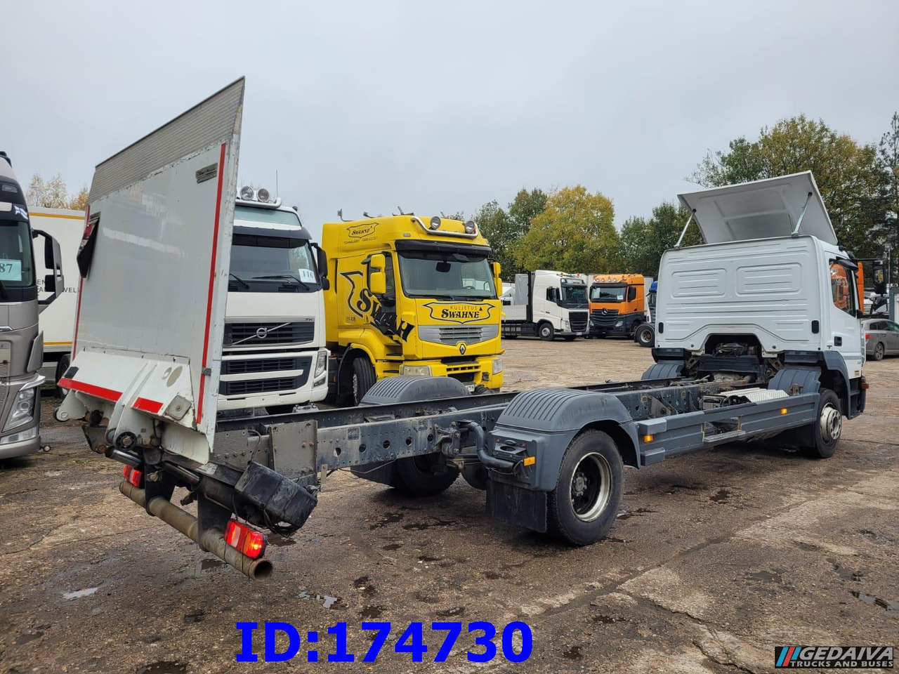 MERCEDES-BENZ Atego 1218 - Euro6 - Manual - Full Steel - Грузовик-шасси: фото 5 MERCEDES-BENZ Atego 1218 - Euro6 - Manual - Full Steel - Грузовик-шасси: фото 5