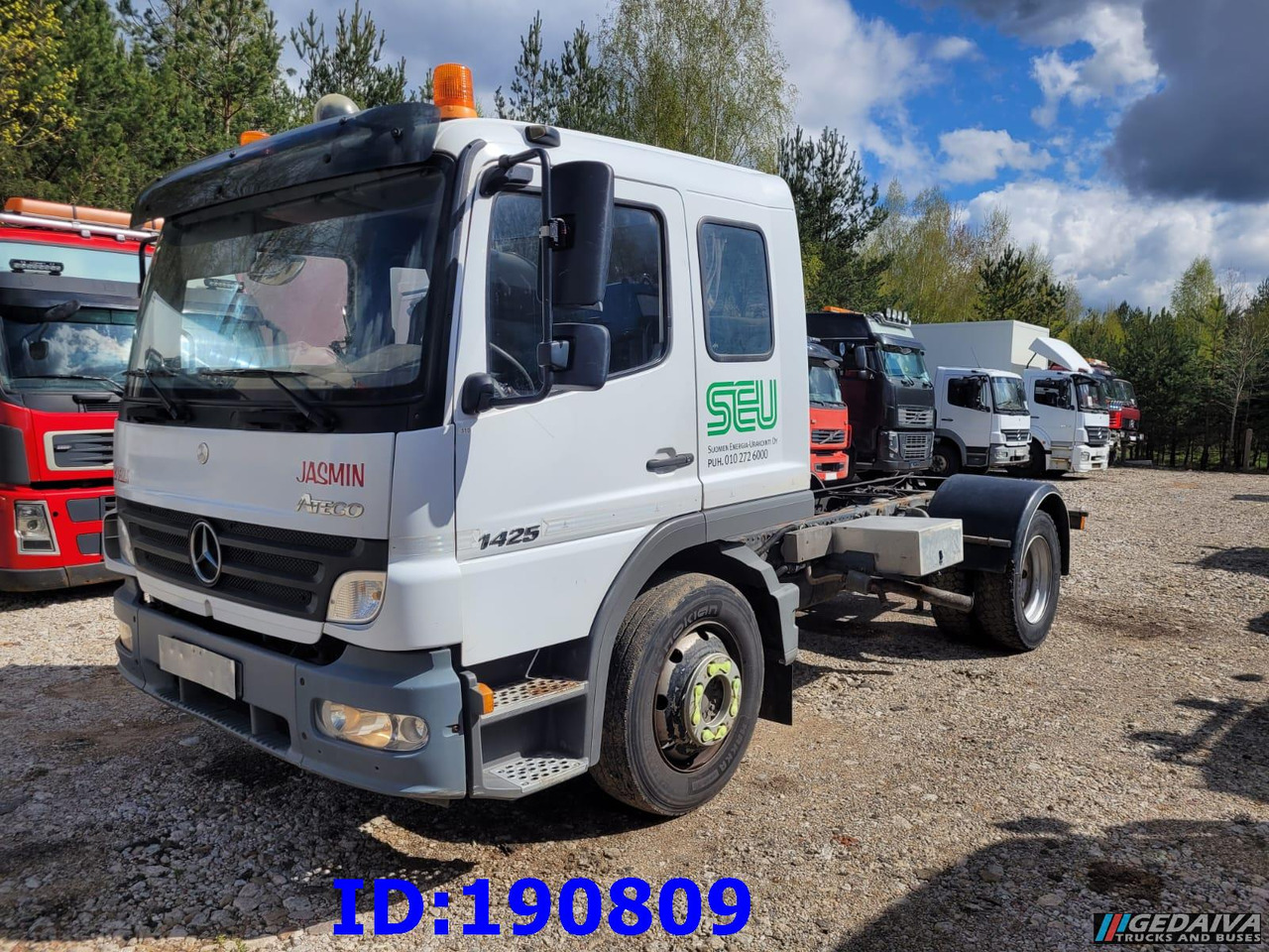 MERCEDES-BENZ Atego 1425 - Грузовик-шасси: фото 1 MERCEDES-BENZ Atego 1425 - Грузовик-шасси: фото 1