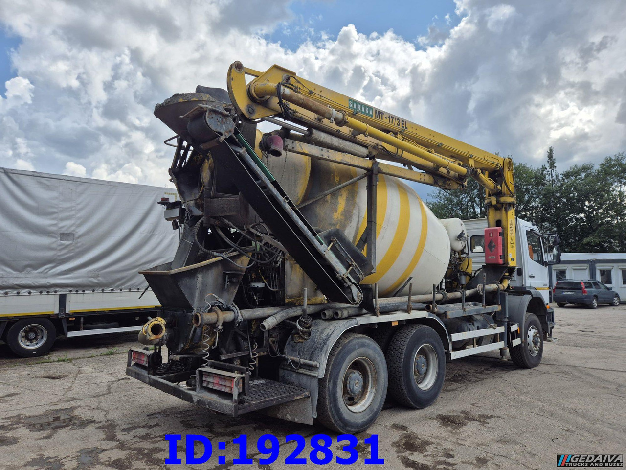 Автобетононасос MERCEDES-BENZ Atego 2628 6x4 Schwing 17m 9m3: фото 10