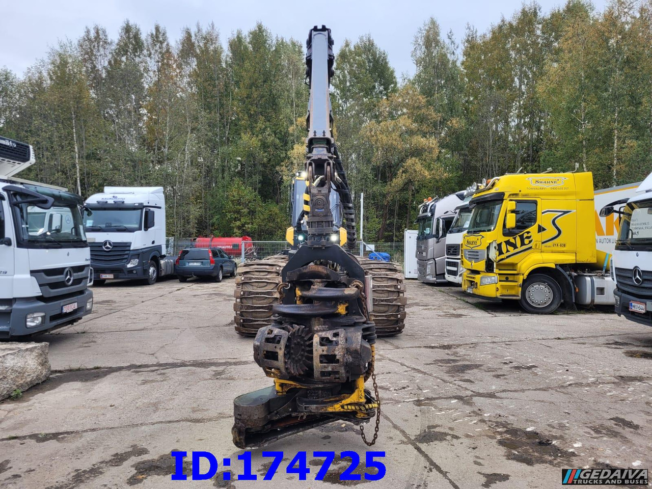 PONSSE FOX 8W - Харвестер: фото 2 PONSSE FOX 8W - Харвестер: фото 2