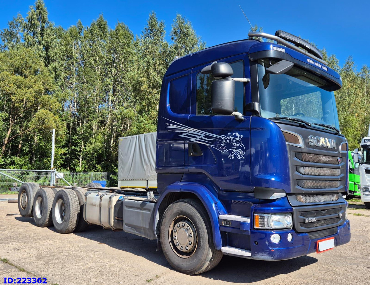 SCANIA R580 8x4 Euro6 Retarder - Грузовик-шасси: фото 2 SCANIA R580 8x4 Euro6 Retarder - Грузовик-шасси: фото 2