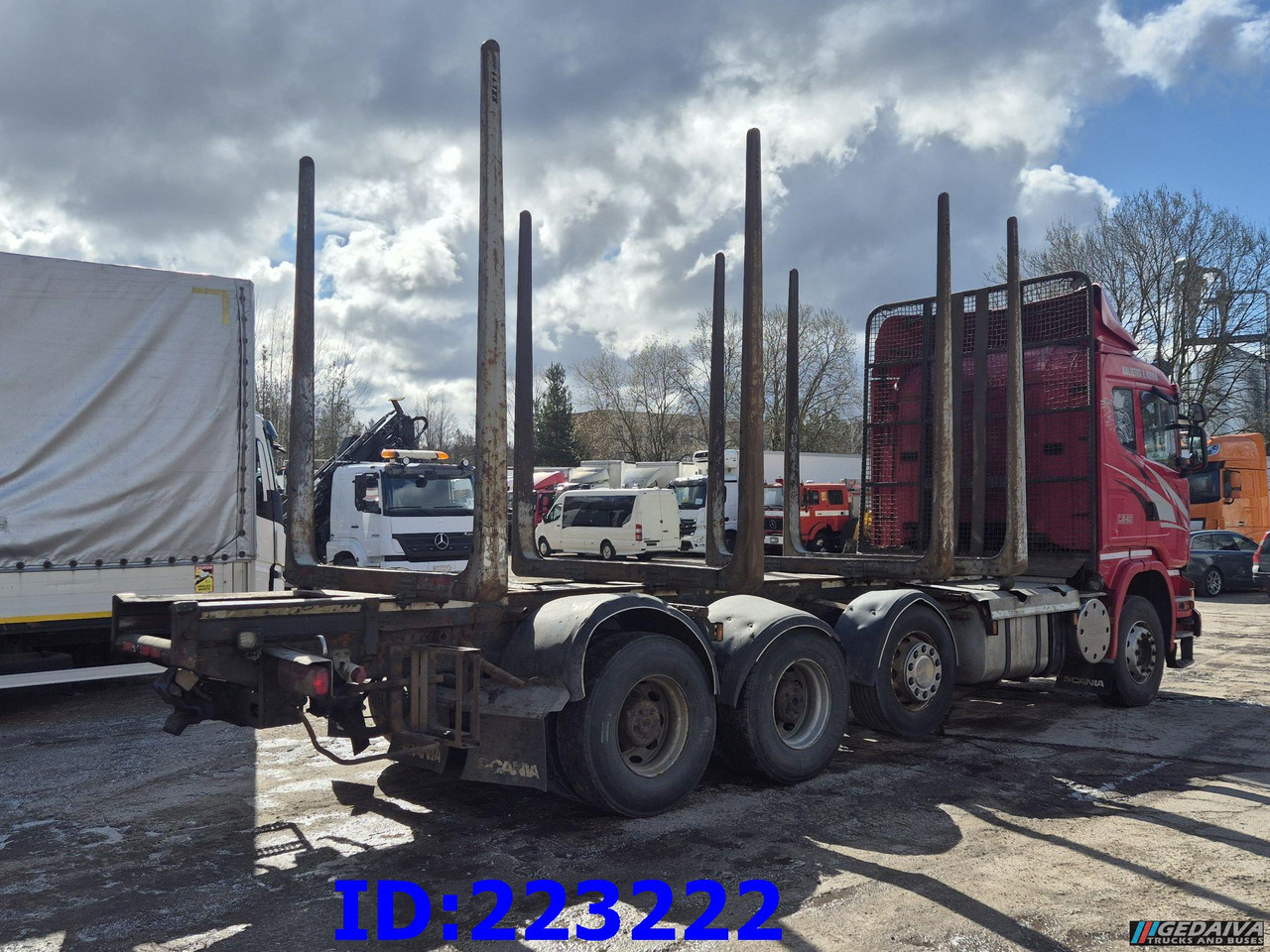 SCANIA R620 - 8x4 - Steering axle - Лесовоз: фото 5 SCANIA R620 - 8x4 - Steering axle - Лесовоз: фото 5