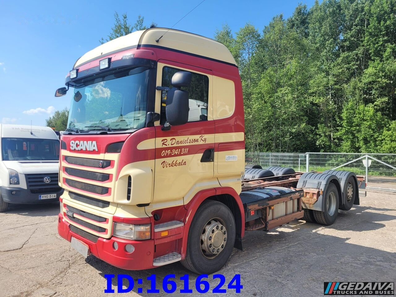 Грузовик-шасси Scania R480 Steering axle: фото 1