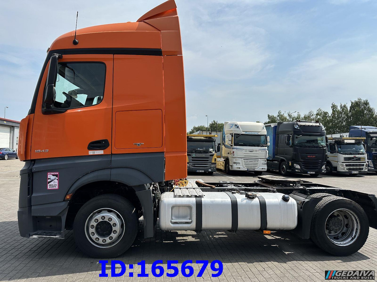 MERCEDES-BENZ Actros 1843 - Mega - Euro6 - Тягач: фото 1 MERCEDES-BENZ Actros 1843 - Mega - Euro6 - Тягач: фото 1