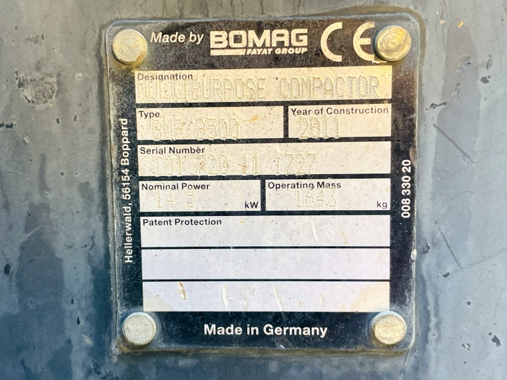 Bomag BMP8500 (4074) - Дорожный каток: фото 3 Bomag BMP8500 (4074) - Дорожный каток: фото 3