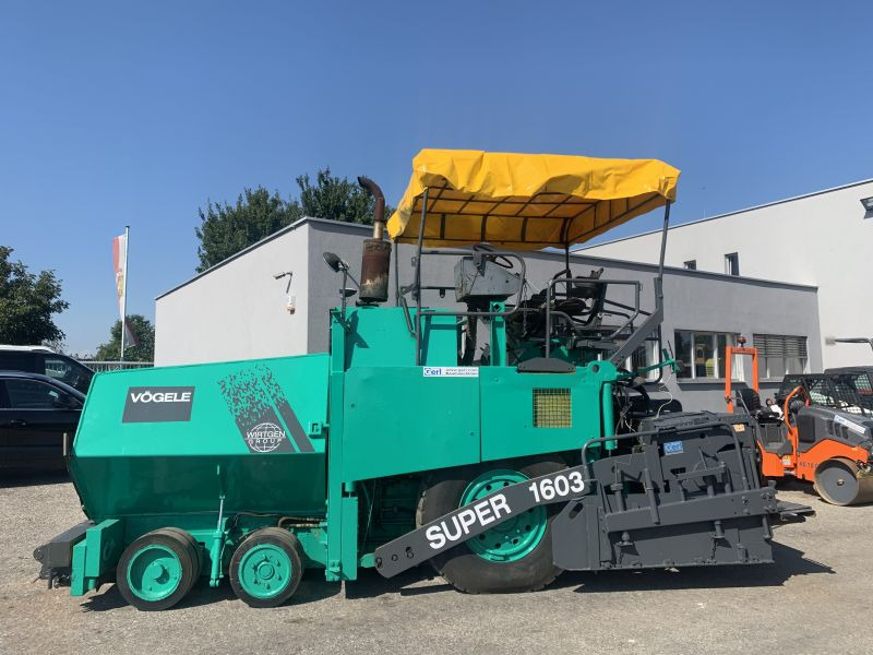 Vögele Super 1603, Typ. 6-83 (110321) - Асфальтоукладчик: фото 1 Vögele Super 1603, Typ. 6-83 (110321) - Асфальтоукладчик: фото 1