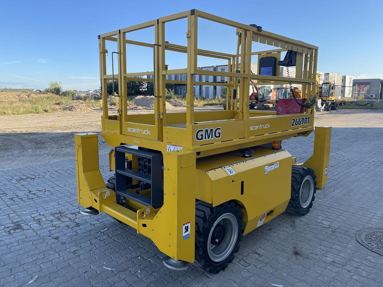 GMG 2669-RT - Ножничный подъемник: фото 4 GMG 2669-RT - Ножничный подъемник: фото 4