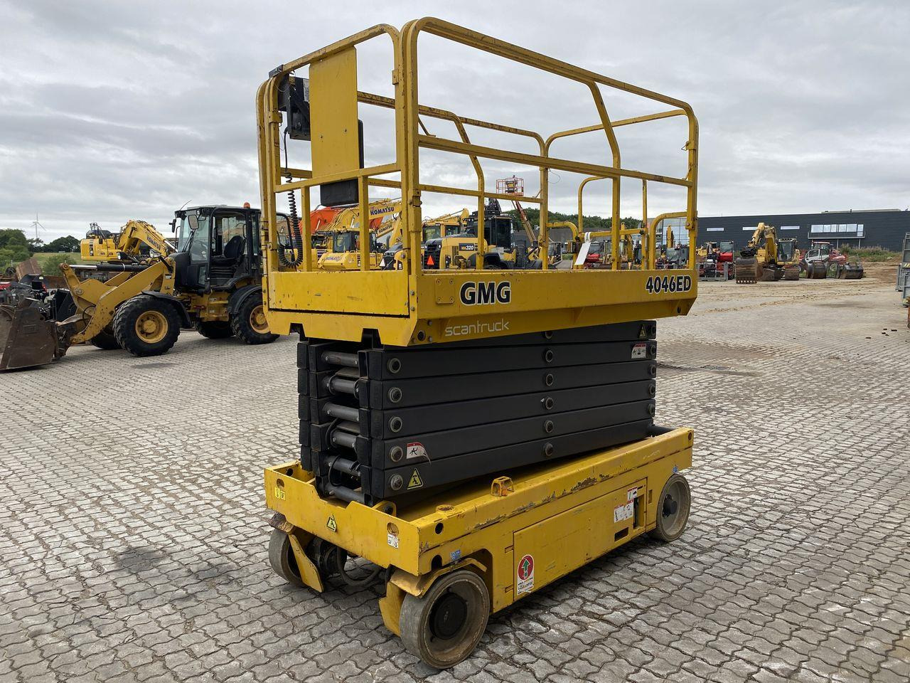 GMG 4046-ED 2.0 - Ножничный подъемник: фото 4 GMG 4046-ED 2.0 - Ножничный подъемник: фото 4