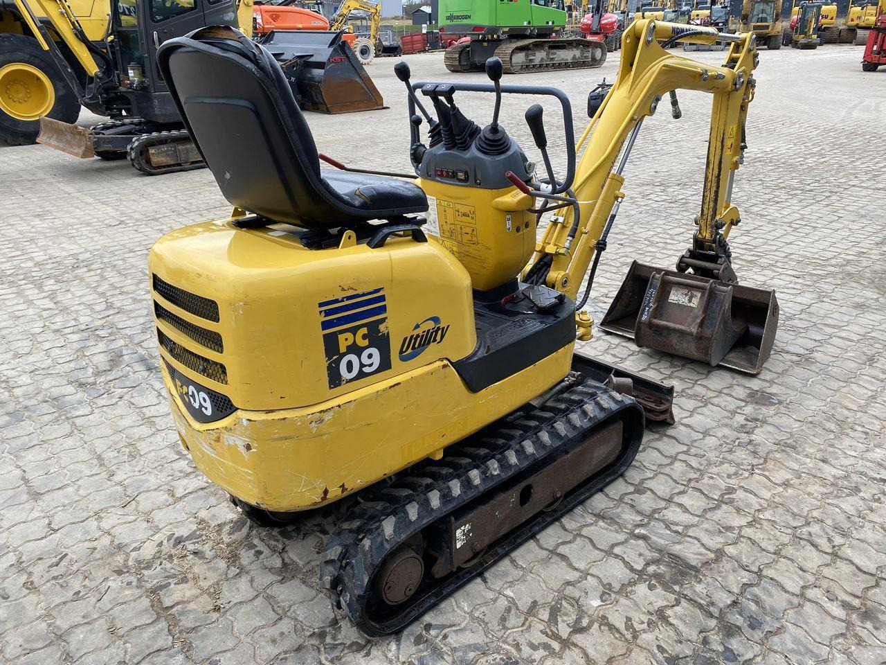 Komatsu PC09-1 - Мини-экскаватор: фото 4 Komatsu PC09-1 - Мини-экскаватор: фото 4