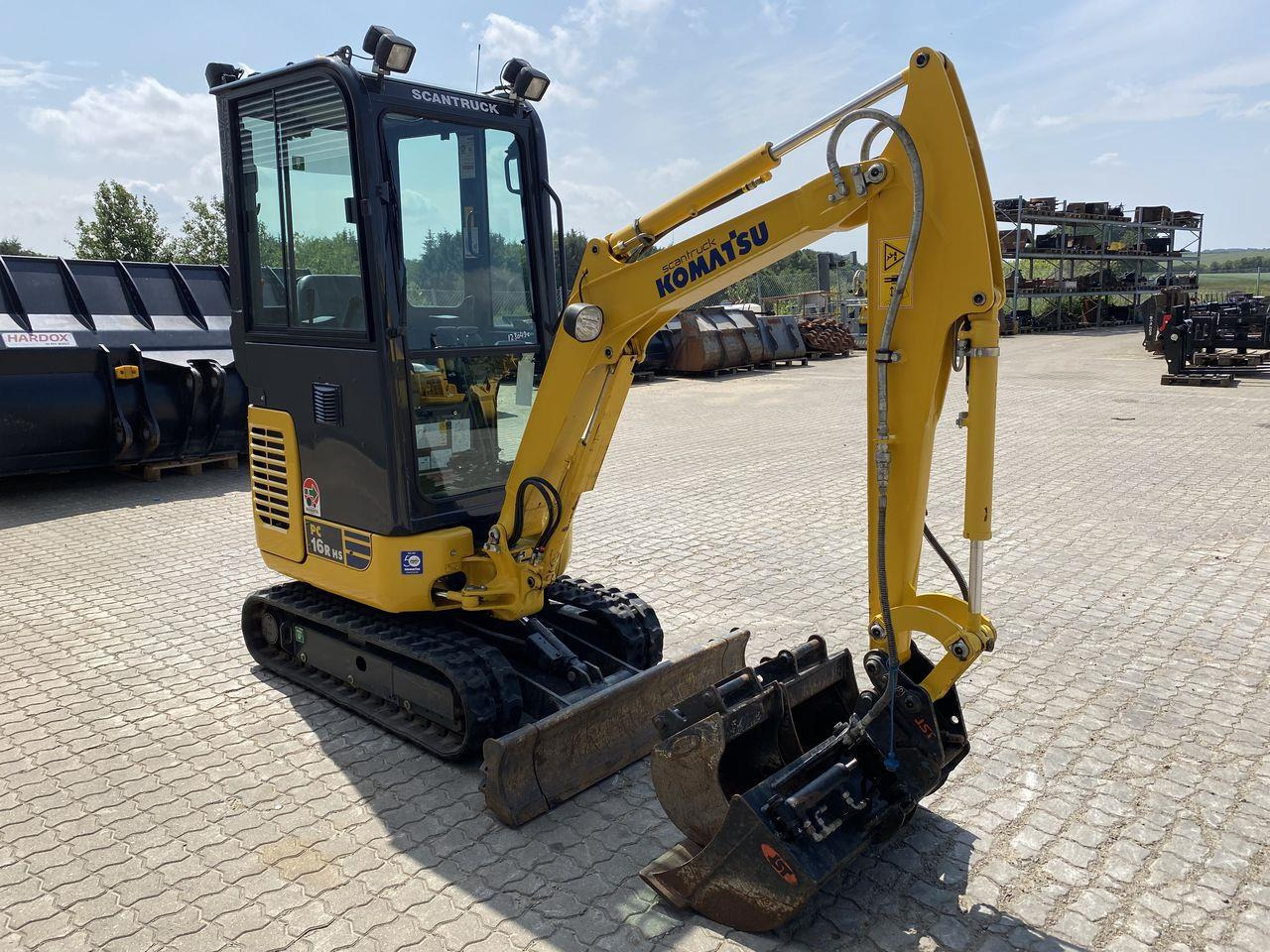 Komatsu PC16R-3 - Мини-экскаватор: фото 5 Komatsu PC16R-3 - Мини-экскаватор: фото 5