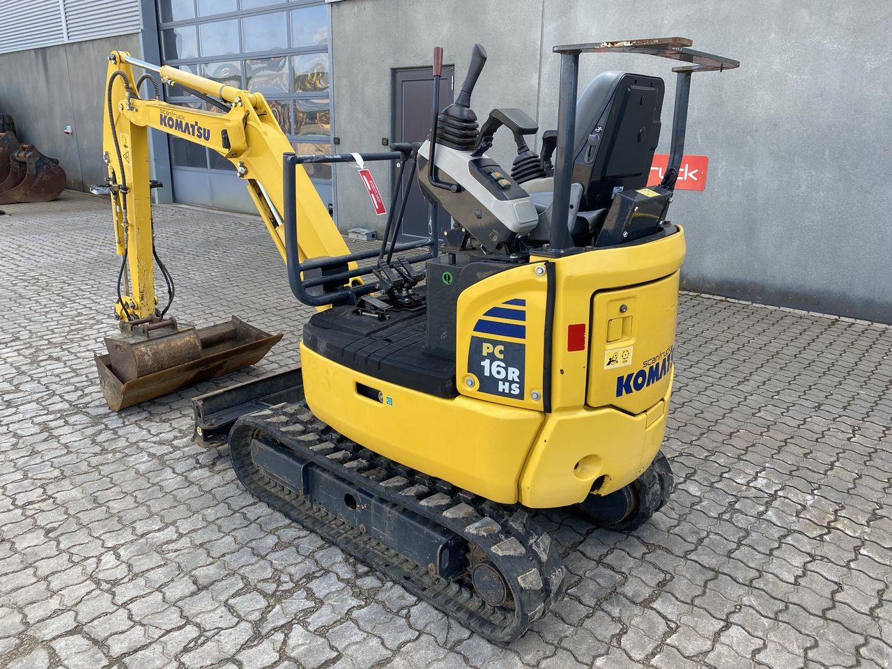 Komatsu PC16R-3HS CANOPY - Мини-экскаватор: фото 2 Komatsu PC16R-3HS CANOPY - Мини-экскаватор: фото 2