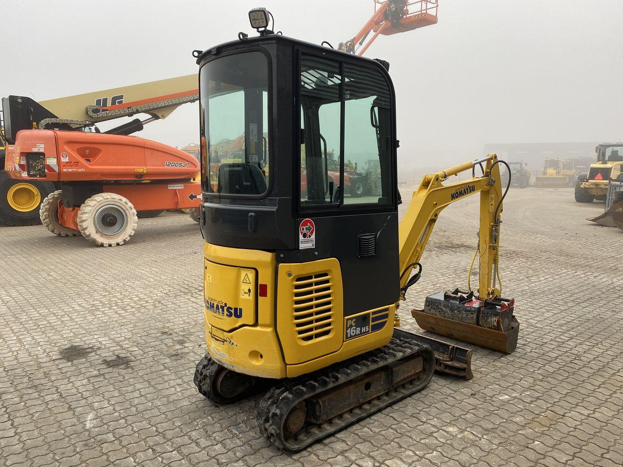 Komatsu PC16R-3HS PROP - Мини-экскаватор: фото 4 Komatsu PC16R-3HS PROP - Мини-экскаватор: фото 4