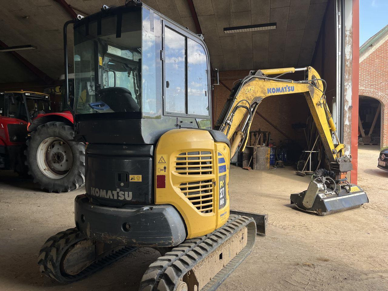 Komatsu PC27MR-2 - Мини-экскаватор: фото 2 Komatsu PC27MR-2 - Мини-экскаватор: фото 2