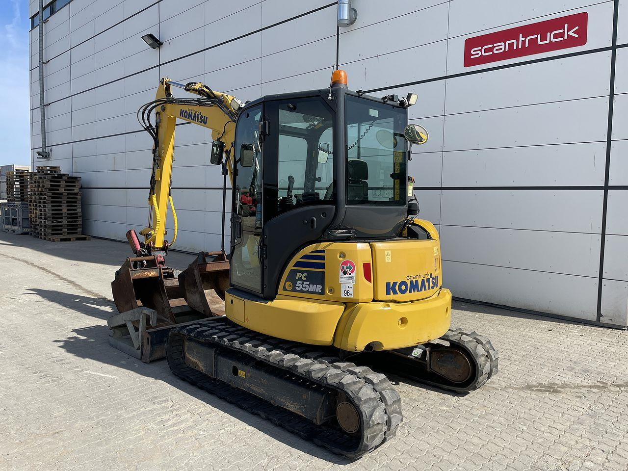 Komatsu PC55MR-5 - Мини-экскаватор: фото 2 Komatsu PC55MR-5 - Мини-экскаватор: фото 2