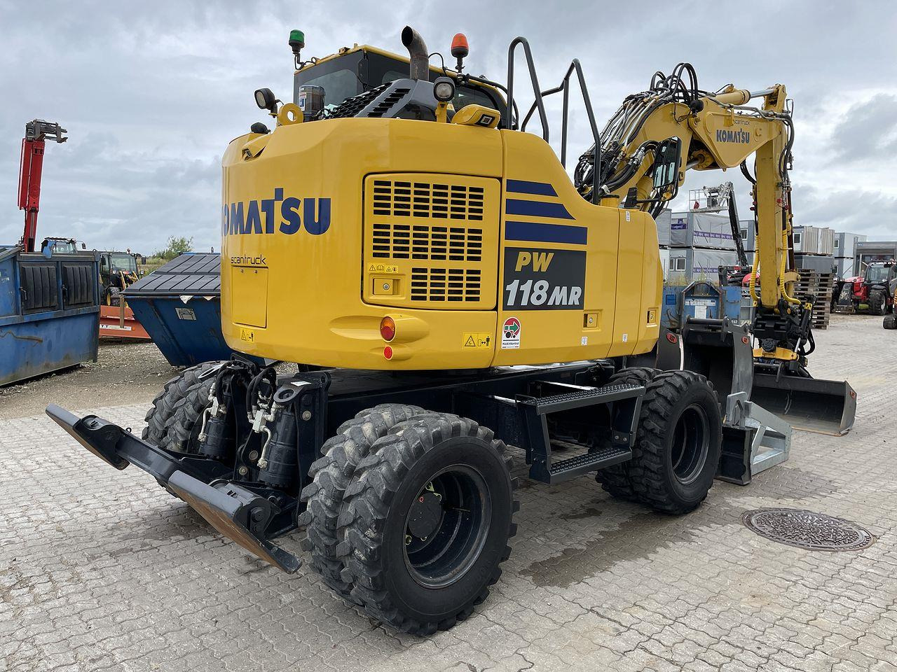 Komatsu PW118MR-11 - Мини-экскаватор: фото 4 Komatsu PW118MR-11 - Мини-экскаватор: фото 4
