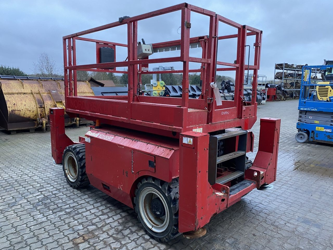 Mantall XD100RT - Ножничный подъемник: фото 2 Mantall XD100RT - Ножничный подъемник: фото 2