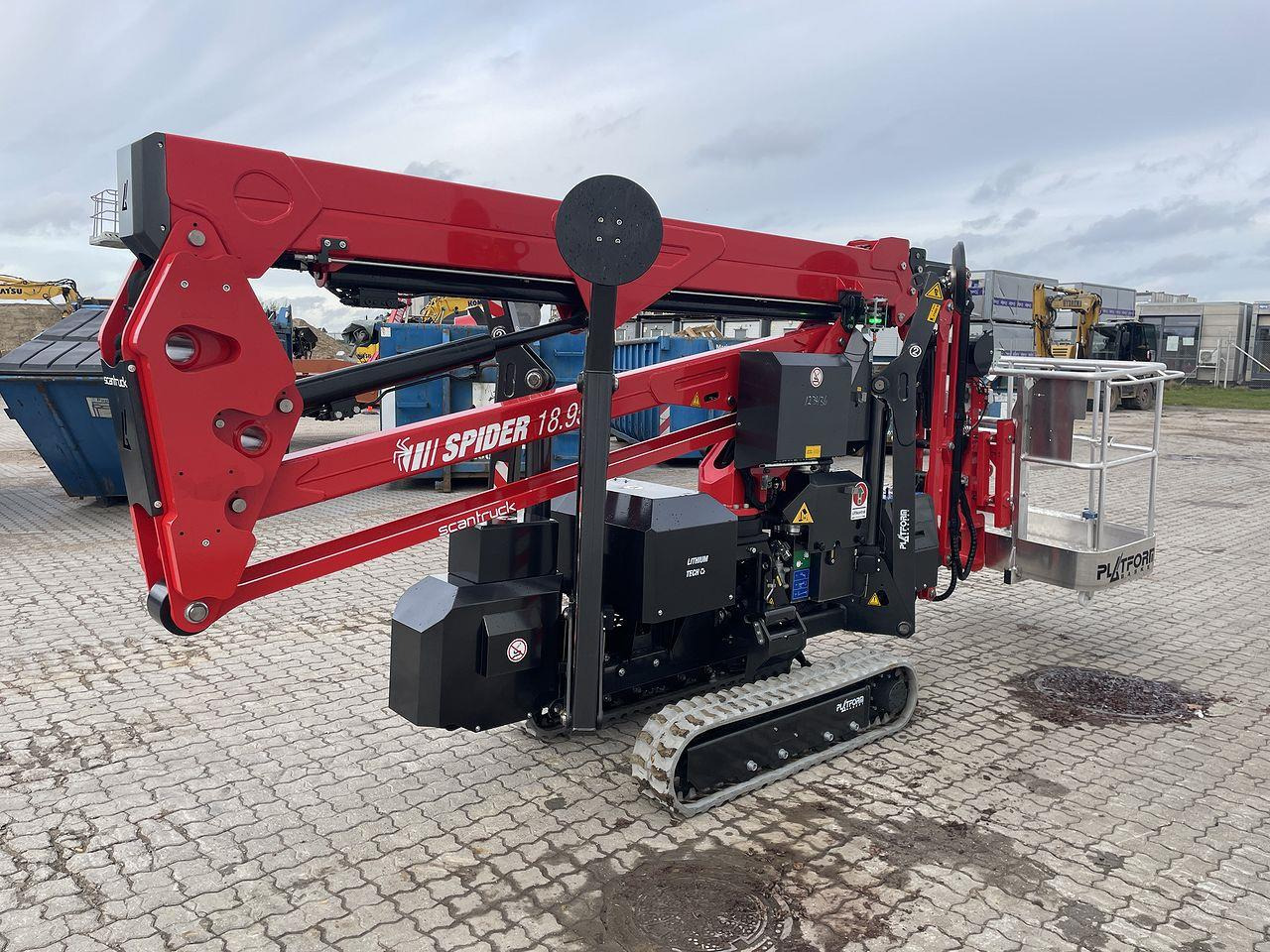 Platform Basket Spider 18.95 E - Lithium - Спайдер-вышка: фото 4 Platform Basket Spider 18.95 E - Lithium - Спайдер-вышка: фото 4