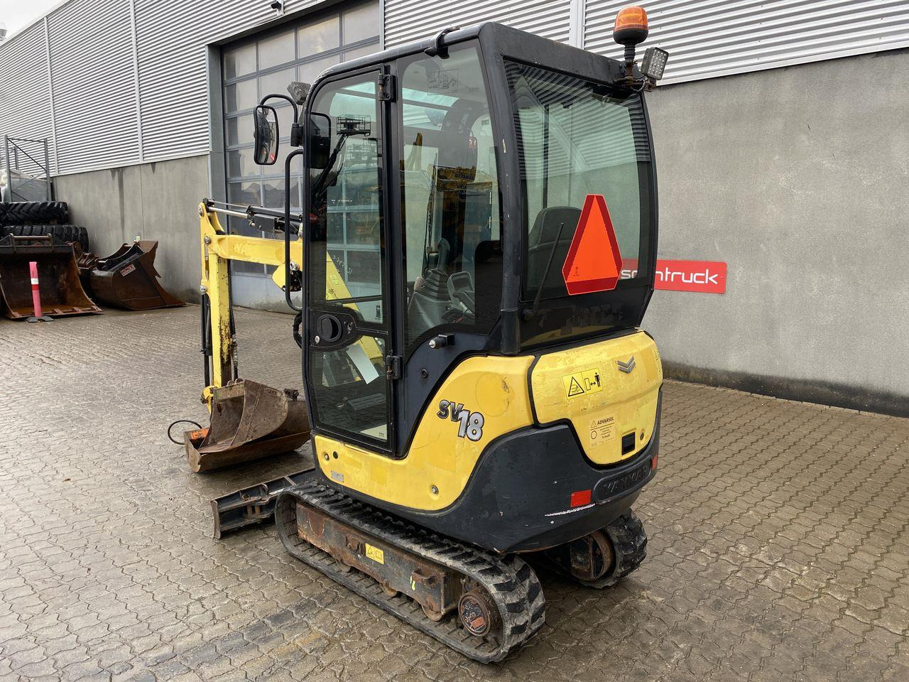 Yanmar SV18 - Мини-экскаватор: фото 2 Yanmar SV18 - Мини-экскаватор: фото 2