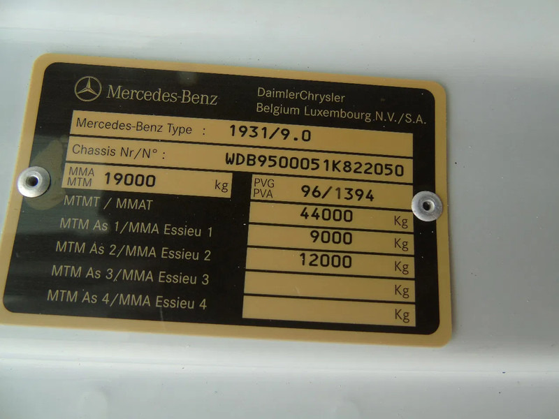 Грузовик Mercedes-Benz Actros 1931 + 43 METER + WUMAG SYSTEM: фото 20