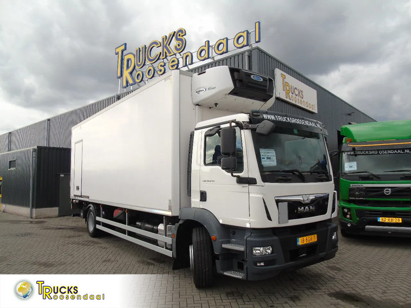MAN TGM 18.250 + carrier supra 850euro 6 + lift + 19T - Рефрижератор: фото 1 MAN TGM 18.250 + carrier supra 850euro 6 + lift + 19T - Рефрижератор: фото 1