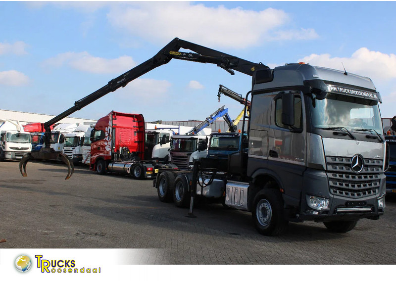 Mercedes-Benz Arocs 2858 + PALFINGER Z15 (2022) + 6X4 - Автоманипулятор: фото 1 Mercedes-Benz Arocs 2858 + PALFINGER Z15 (2022) + 6X4 - Автоманипулятор: фото 1