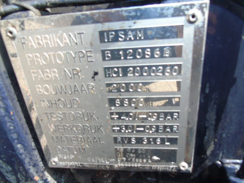 Ассенизатор Mercedes-Benz Atego 1923 + 8.800 liter INOX + complete pump/tipper/functional + EURO 2: фото 10 Ассенизатор Mercedes-Benz Atego 1923 + 8.800 liter INOX + complete pump/tipper/functional + EURO 2: фото 10